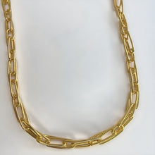 Load image into Gallery viewer, Shorter Ornate Gold Necklace