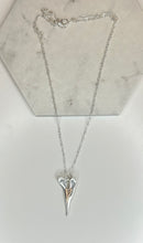 Load image into Gallery viewer, Abstract Double Heart Necklace