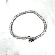 Load image into Gallery viewer, Lighter Weight Silver Tennis Bracelets