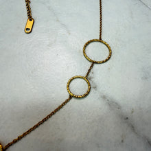 Load image into Gallery viewer, Superfine Delicate Circles Necklace