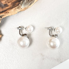 Load image into Gallery viewer, Two Part Pearl Drop