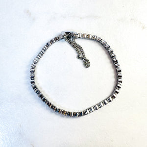 Small Stone 17cm Tennis Bracelet