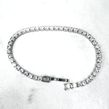 Load image into Gallery viewer, Lighter Weight Silver Tennis Bracelets