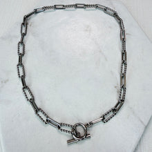 Load image into Gallery viewer, Silver Twisted Chain Necklace