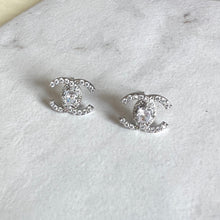 Load image into Gallery viewer, Diamanté CC Earrings