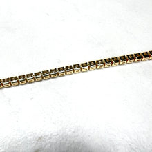 Load image into Gallery viewer, Lighter Weight Gold Tennis Bracelets