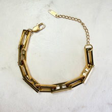 Load image into Gallery viewer, Silver Geometric Bracelet