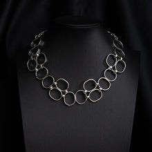 Load image into Gallery viewer, Gold Circles Necklace