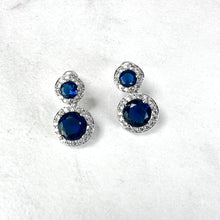Load image into Gallery viewer, Double Diamanté Drop