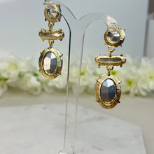 Load image into Gallery viewer, Clear Drop Earrings