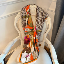Load image into Gallery viewer, Large Colourful Floral Scarf