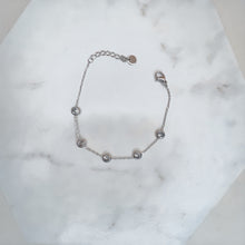 Load image into Gallery viewer, Silver Station Bracelet