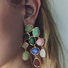 Load image into Gallery viewer, Multicoloured Drop Earrings