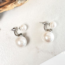 Load image into Gallery viewer, Two Part Pearl Drop