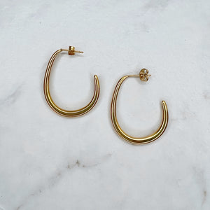 Fine Gold Hoop Earrings