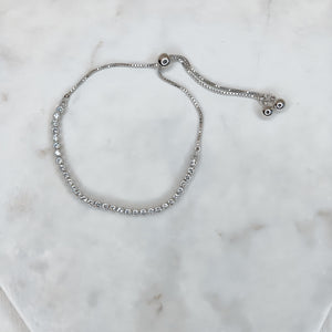 Small Stone Adjustable Bracelet