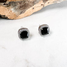 Load image into Gallery viewer, Black Stone with Halo Surround