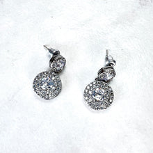 Load image into Gallery viewer, Ornate Silver Drop Earrings