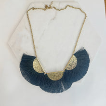 Load image into Gallery viewer, Triple Tassel Necklace