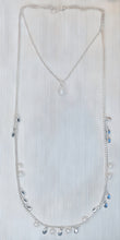 Load image into Gallery viewer, Long Double Pearl Drop Necklace
