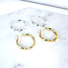 Load image into Gallery viewer, Mosaic Hoops