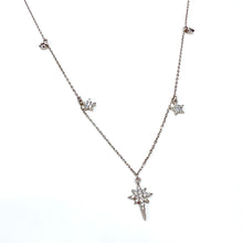 Load image into Gallery viewer, Diamanté Star Necklace