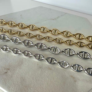 Chunky Gold & Silver Bracelets