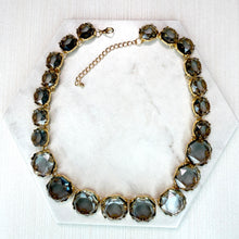 Load image into Gallery viewer, Grey Blue Stones Necklace