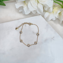 Load image into Gallery viewer, Gold Station Bracelet