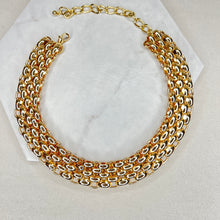 Load image into Gallery viewer, Broad Gold Collar