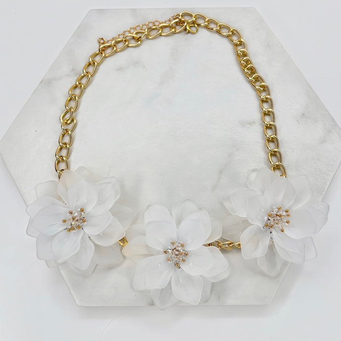 Acrylic Flower Necklace