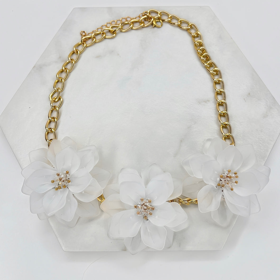 Acrylic Flower Necklace