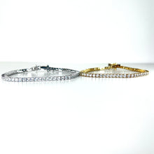 Load image into Gallery viewer, New 2mm Stone Size Tennis Bracelet
