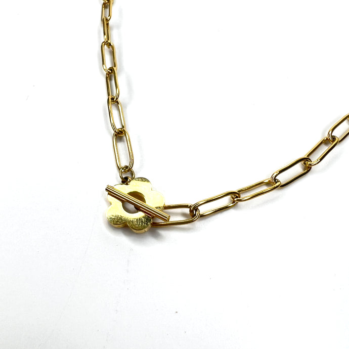 Small Flower Gold Chain