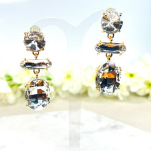 Load image into Gallery viewer, Clear Drop Earrings