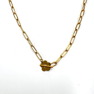 Small Flower Gold Chain