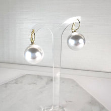Load image into Gallery viewer, Very Large Drop Pearl Earrings