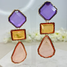 Load image into Gallery viewer, Large Summer Drop Earrings