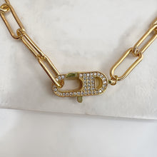 Load image into Gallery viewer, Diamanté Lobster Clasp Necklace