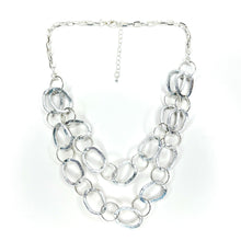 Load image into Gallery viewer, Gold &amp; Silver Double Chain Necklace