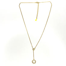 Load image into Gallery viewer, Delicate Gold Lariat Necklace