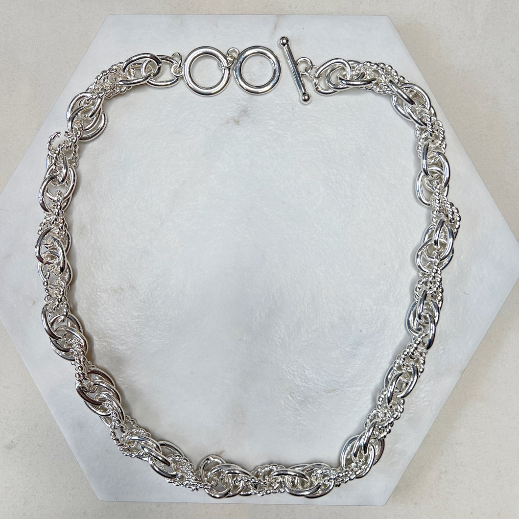 Complex Silver Chain