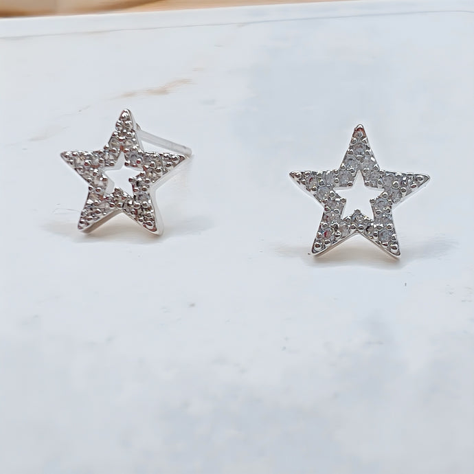 Small Star Studs