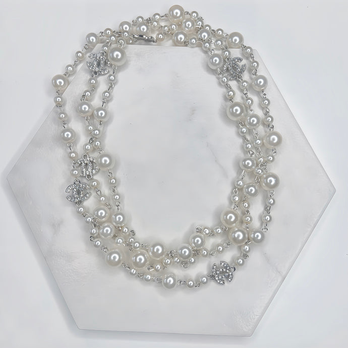 Long Pearl Necklace