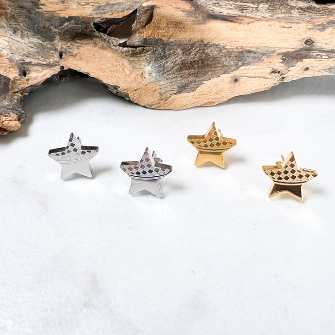 Small Star Earrings