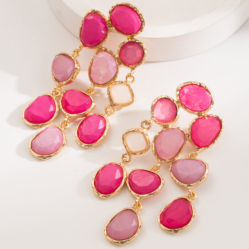 Shades of Pink Earrings