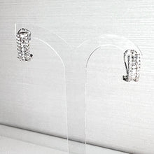 Load image into Gallery viewer, Diamanté Half Hoop Earrings