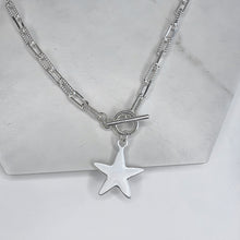 Load image into Gallery viewer, Silver Star Necklace