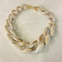 Load image into Gallery viewer, Pale Cream Acrylic Necklace