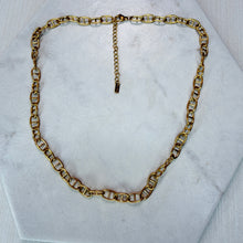 Load image into Gallery viewer, Delicate Oval Gold Chain